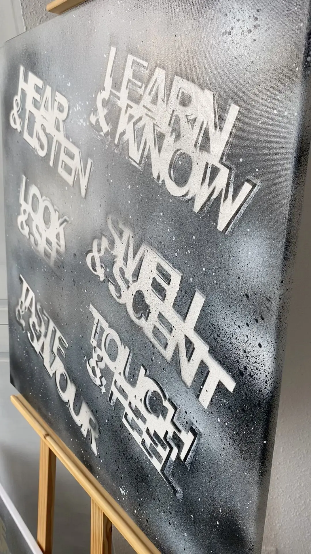 Senses spray study white side view